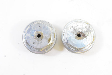 2010 Harley FXDFSE CVO Dyna Fat Bob Upper Fork End Cap Set 4920 {{ shop.shopifyCountryName }} - Mototech271