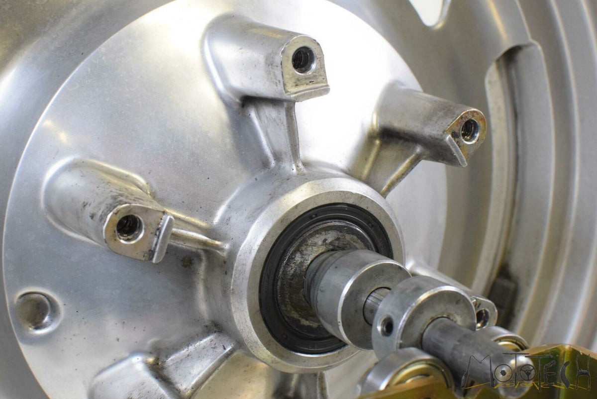 1995 Yamaha V Max 1200 Rear STRAIGHT 15x3.5 Wheel Rim 1UT-25338-01 {{ shop.shopifyCountryName }} - Mototech271