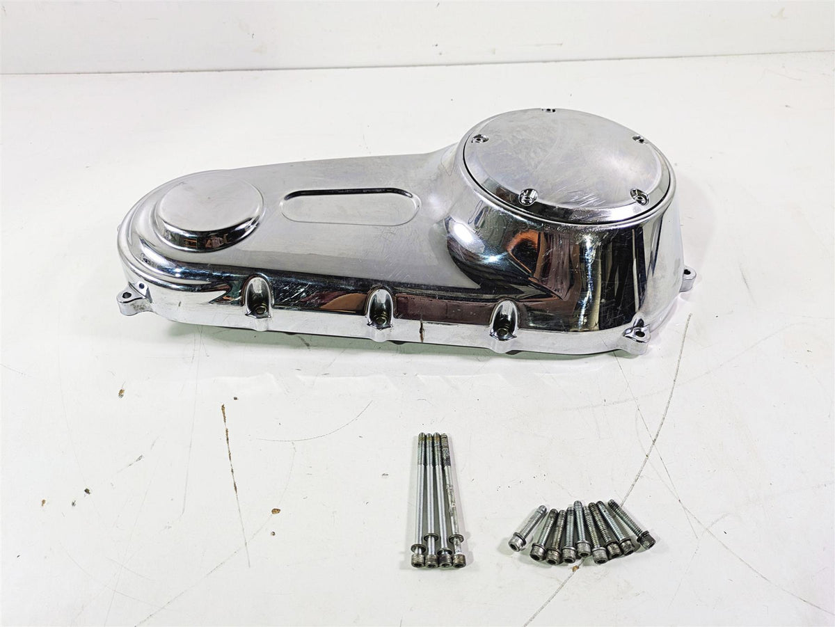 2008 Harley FLSTC 105TH Softail Heritage Outer Primary Clutch Cover 60784-06 {{ shop.shopifyCountryName }} - Mototech271