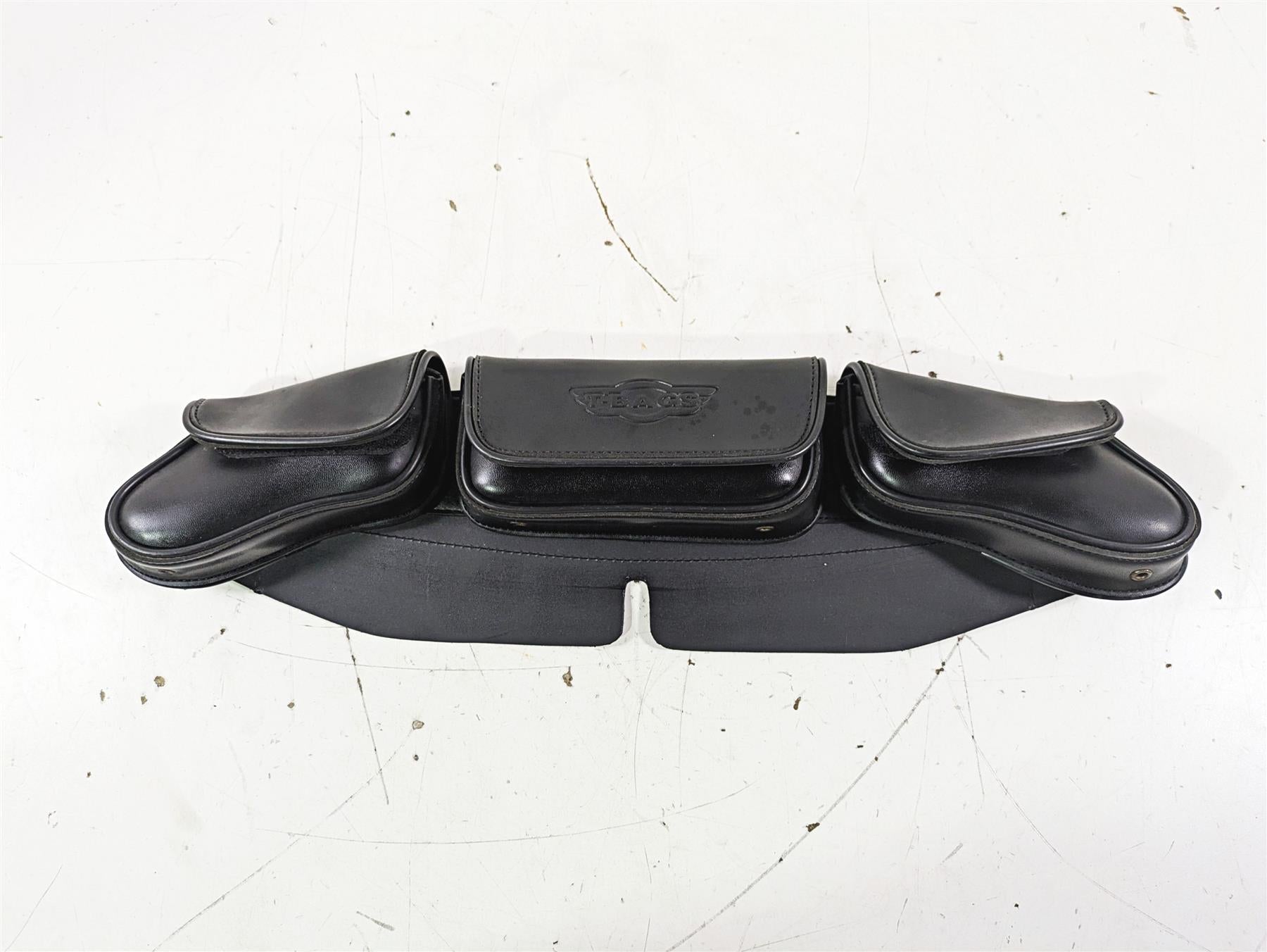 2003 Harley Touring FLHTCUI E-Glide 100th T Bags 3 Pouch Windshield Bag {{ shop.shopifyCountryName }} - Mototech271