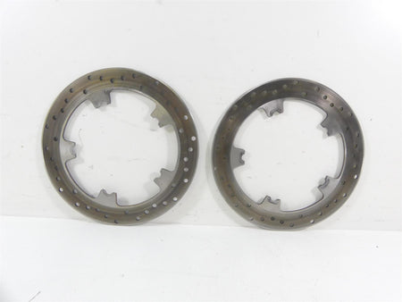 2014 Harley FXDL Dyna Low Rider Front Dual Brake Disc Rotor Set 3K 44553-06 {{ shop.shopifyCountryName }} - Mototech271