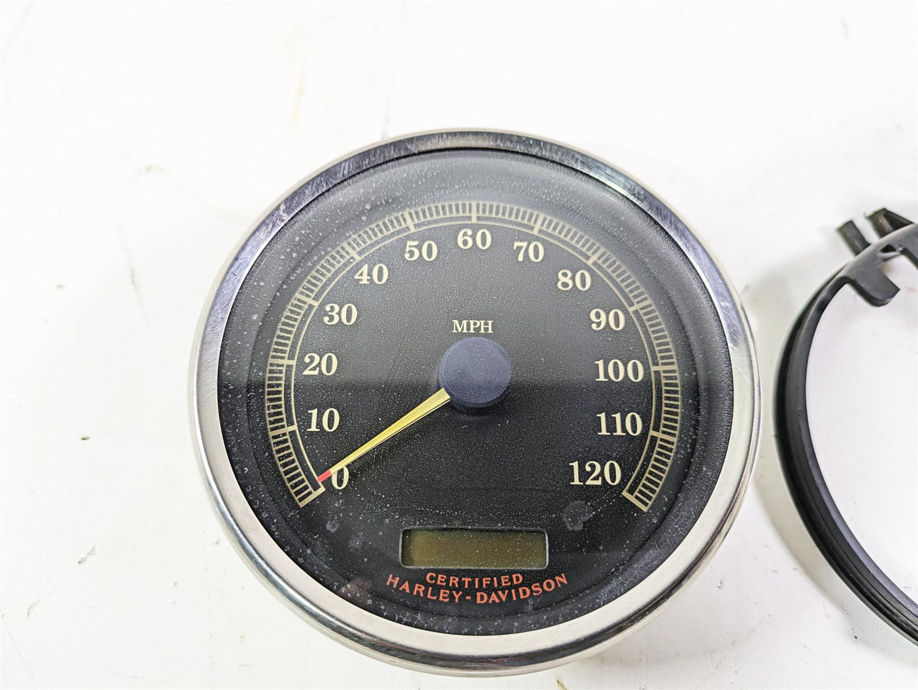 2004 Harley FLSTCI Softail Heritage Speedometer Gauge Instrument 75K 67410-04 {{ shop.shopifyCountryName }} - Mototech271