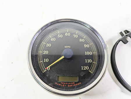 2004 Harley FLSTCI Softail Heritage Speedometer Gauge Instrument 75K 67410-04 {{ shop.shopifyCountryName }} - Mototech271