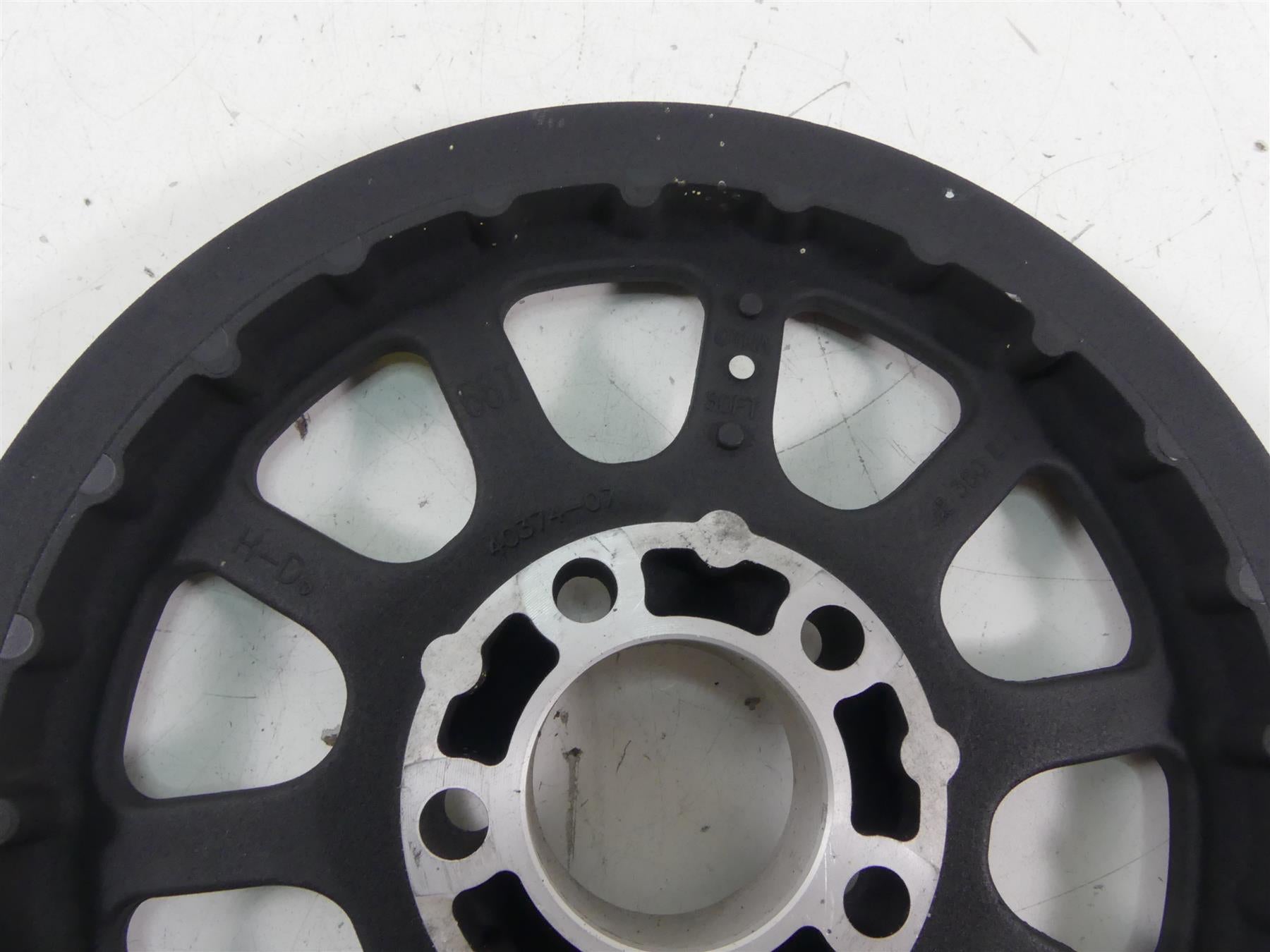 2014 Harley FXDL Dyna Low Rider Rear Drive Belt Sprocket Pulley 66T 1" 40374-07 {{ shop.shopifyCountryName }} - Mototech271