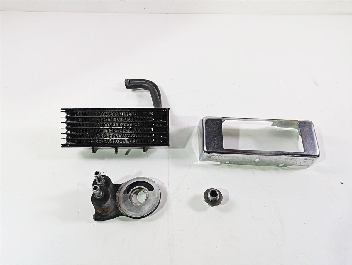 2007 Harley Touring FLHRSE CVO Road King Oil Cooler + Adapter & Cover 63068-07 {{ shop.shopifyCountryName }} - Mototech271
