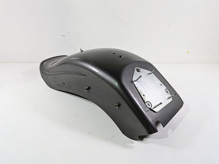 2009 Harley FLSTSB Cross Bones Rear Fender Custom Silver Paint - Read 59914-06 {{ shop.shopifyCountryName }} - Mototech271