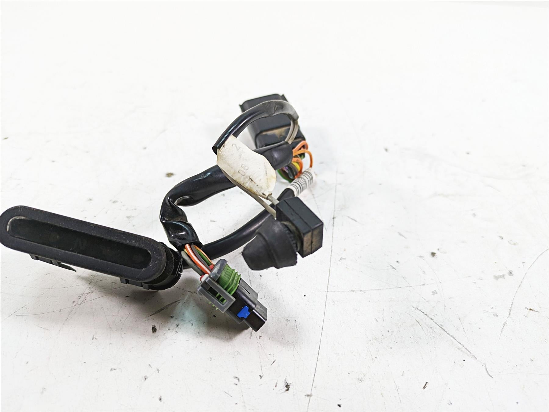 2009 Harley FXCWC Softail Rocker C Instrument Indicator Lights Cluster 68954-08 {{ shop.shopifyCountryName }} - Mototech271