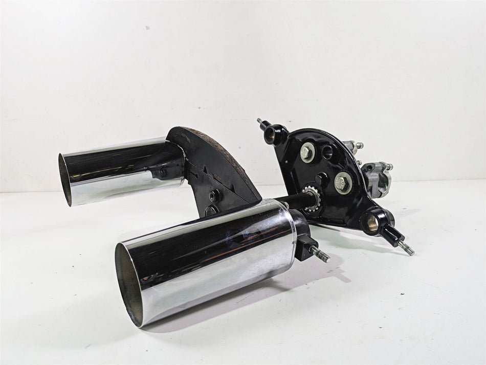 1998 Harley Touring FLHRCI Road King Upper Lower Triple Tree Cover Set 45435-95 {{ shop.shopifyCountryName }} - Mototech271