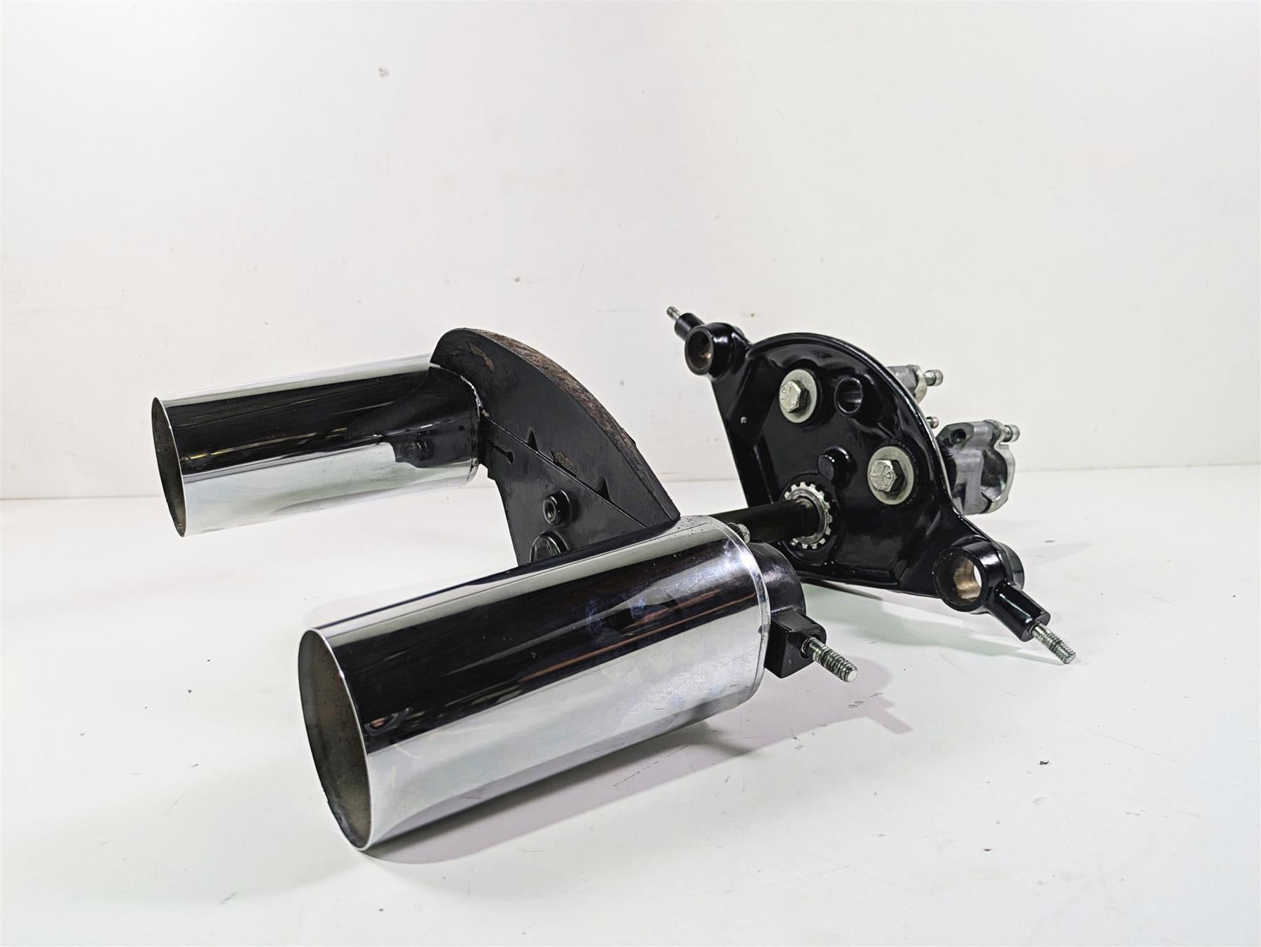 1998 Harley Touring FLHRCI Road King Upper Lower Triple Tree Cover Set 45435-95