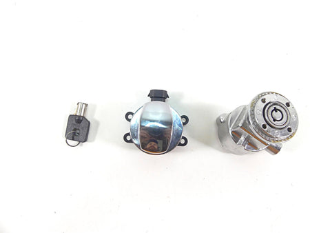 2014 Harley Dyna FXDB Street Bob Ignition Switch Steering Lock Key Set 71430-12 {{ shop.shopifyCountryName }} - Mototech271