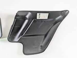 2007 Harley Touring FLHRSE CVO Road King Side Covers Fairings Black Ice 66048-97