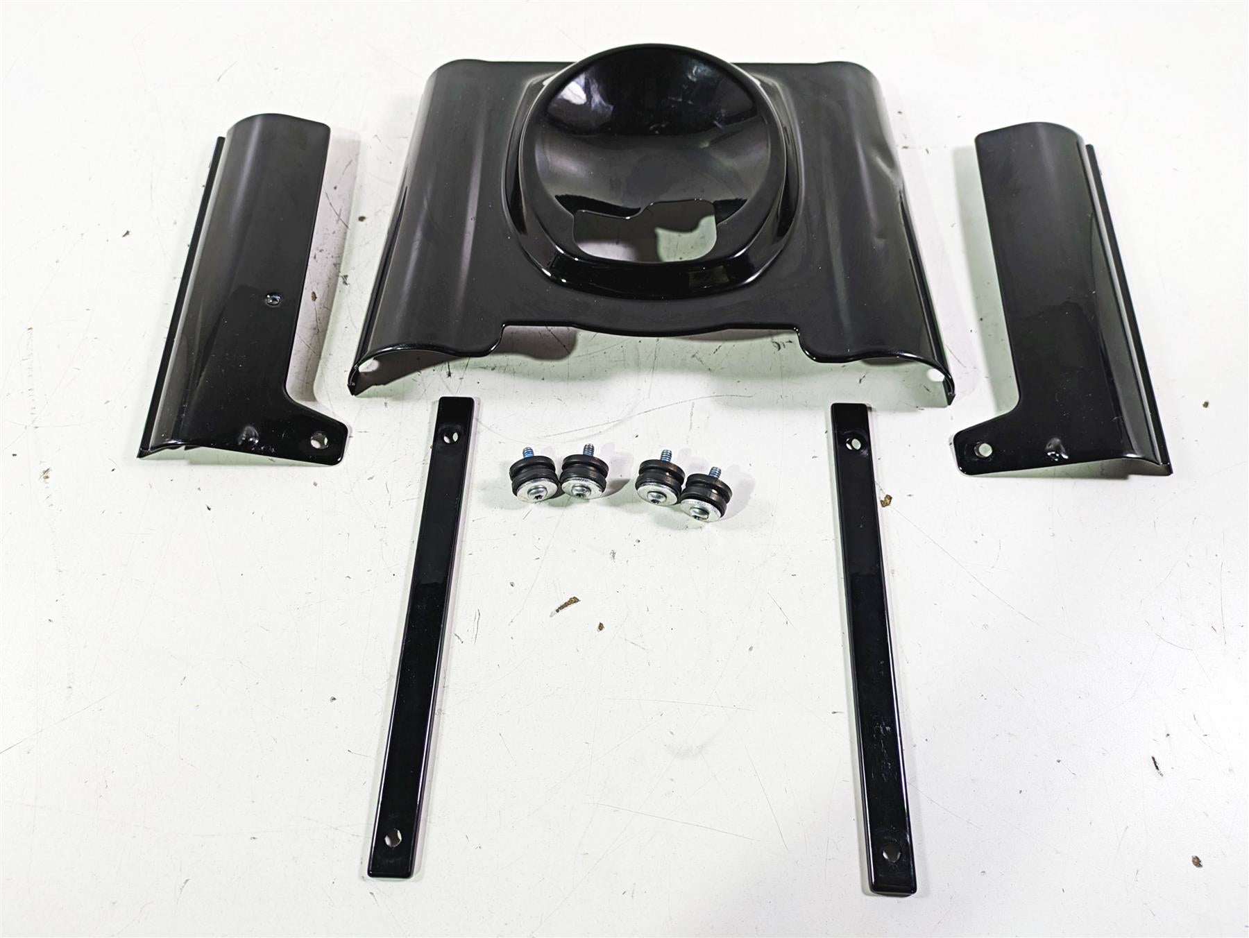 2019 Harley FLHCS Softail Heritage Upper Fork Headlight Cover Trim Set 61400458 {{ shop.shopifyCountryName }} - Mototech271