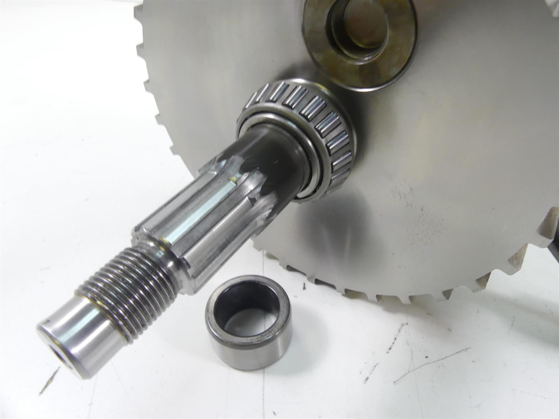 2002 Harley Softail FXSTDI Deuce Crankshaft Flywheel Fly Wheel 23912-00D {{ shop.shopifyCountryName }} - Mototech271