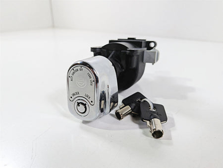 2017 Harley Touring FLHXS Street Glide Ignition Switch Key Set Chrome Knob 71400013B {{ shop.shopifyCountryName }} - Mototech271