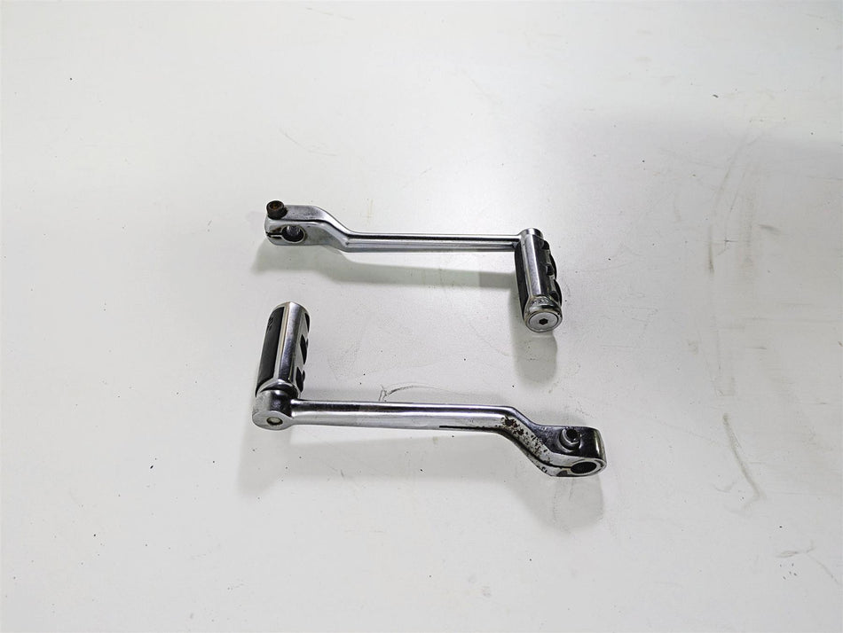 2005 Harley Touring FLHRI Road King Chrome Shifter Lever Pedal Pegs {{ shop.shopifyCountryName }} - Mototech271