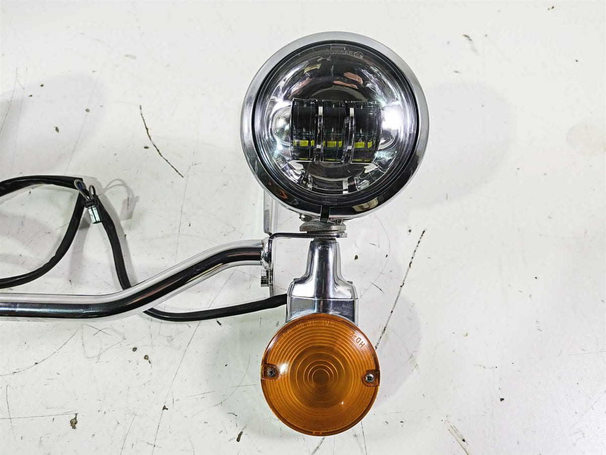 2016 Harley FLSTC Softail Heritage Front Led Spotlight Blinker Set 58082-02A {{ shop.shopifyCountryName }} - Mototech271