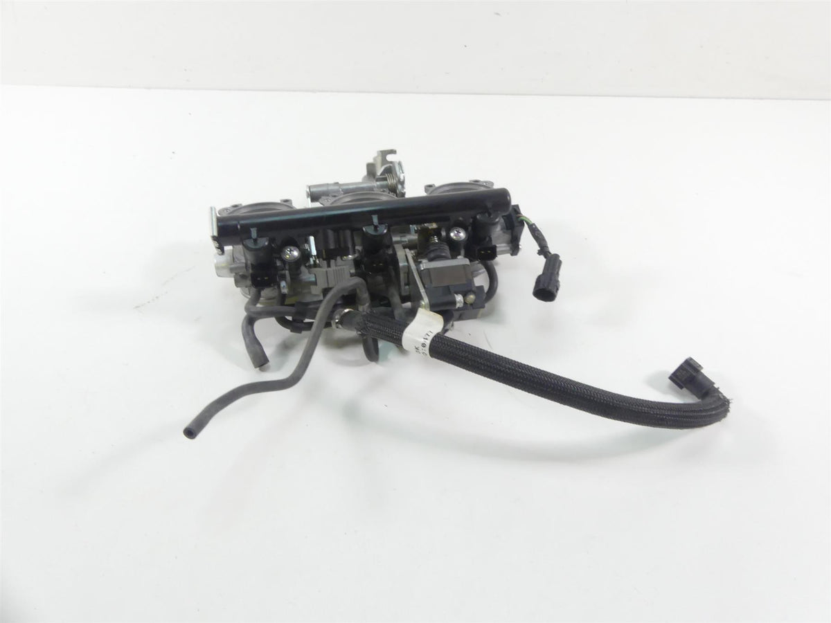 2013 Triumph Street Triple 675R Keihin Throttle Body Fuel Injectors T1241675 {{ shop.shopifyCountryName }} - Mototech271