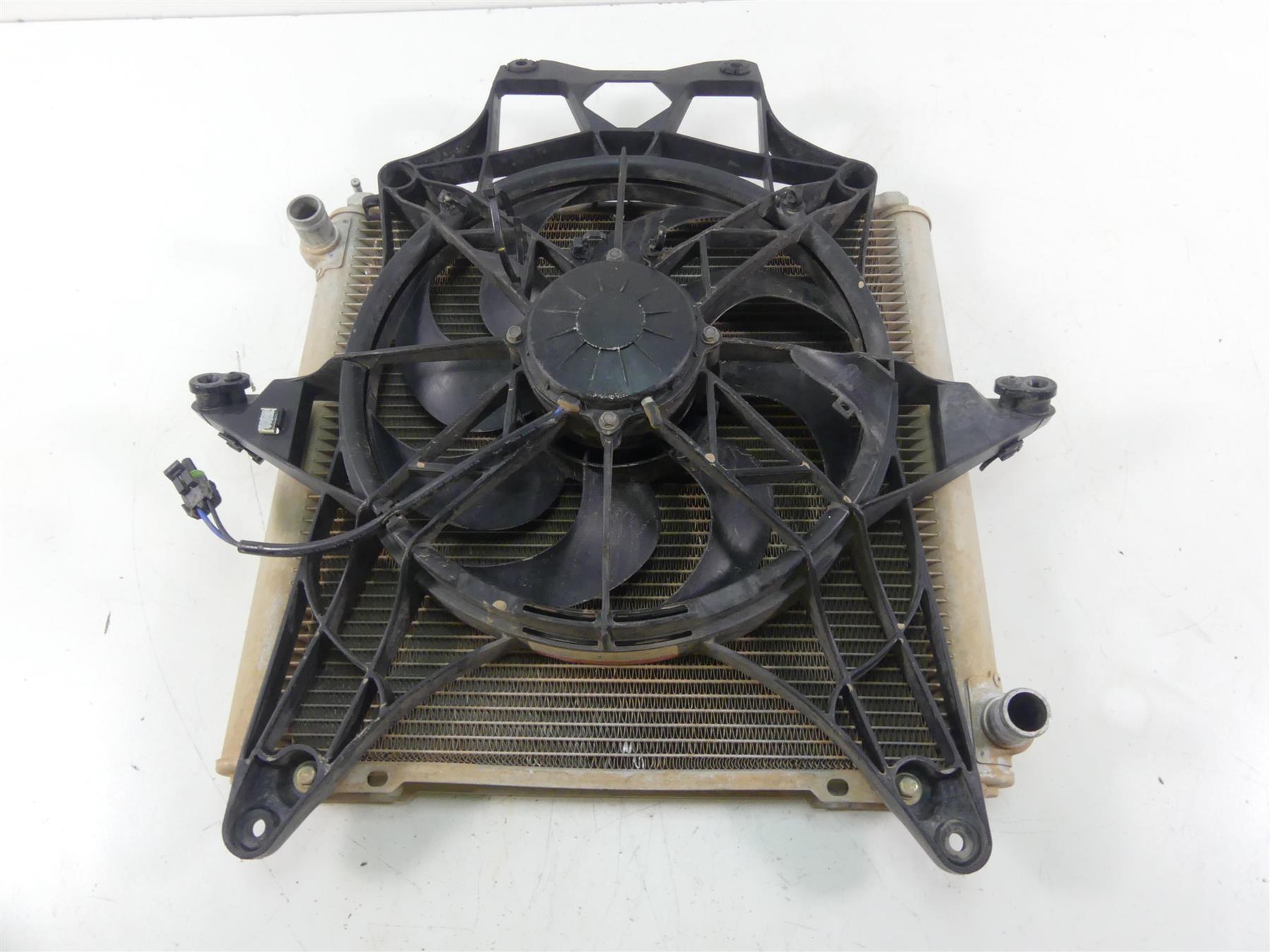 2017 Can Am Maverick X3 XDS Turbo R Radiator Cooler Fan Set 709200576 709200588