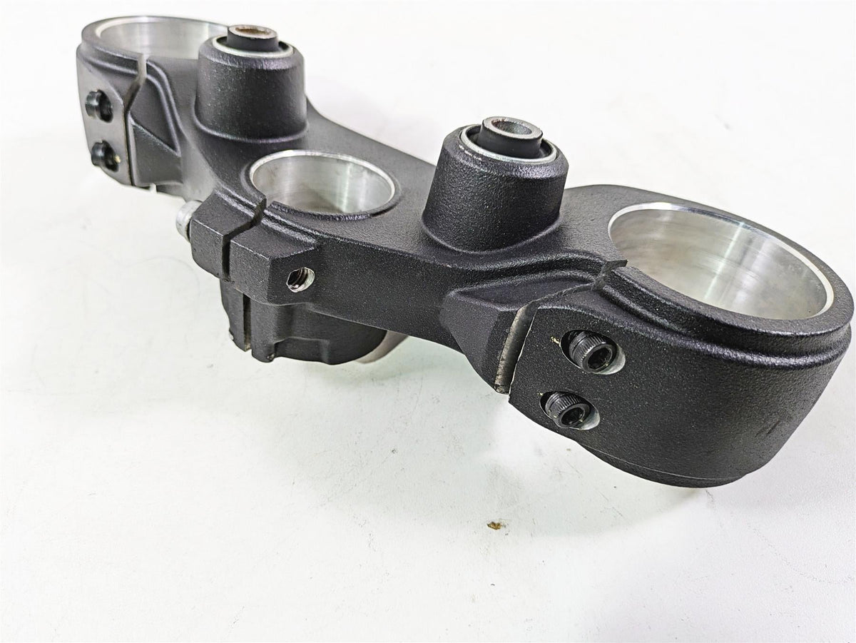 2013 Ducati Hyperstrada 821 Upper Triple Tree Steering Clamp 34110981AA {{ shop.shopifyCountryName }} - Mototech271