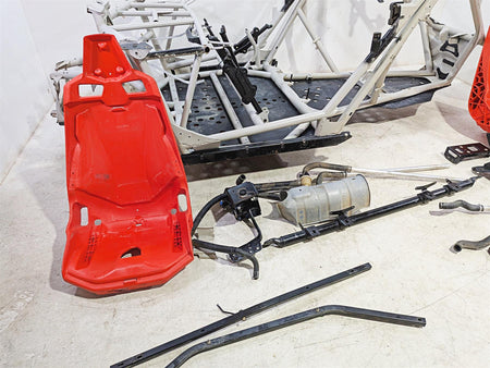 2022 Can Am Maverick X3 XRC Turbo RR 72" Bent Main Frame Chassis With Texas Salvage Title715008479-Mototech271