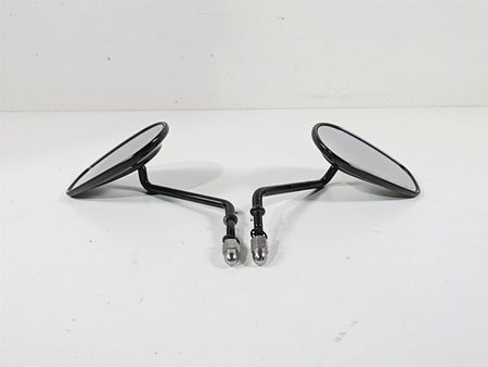 2014 Harley FXDF Dyna Fat Bob Rear View Mirror Set Black 91909-03B 91910-03B {{ shop.shopifyCountryName }} - Mototech271