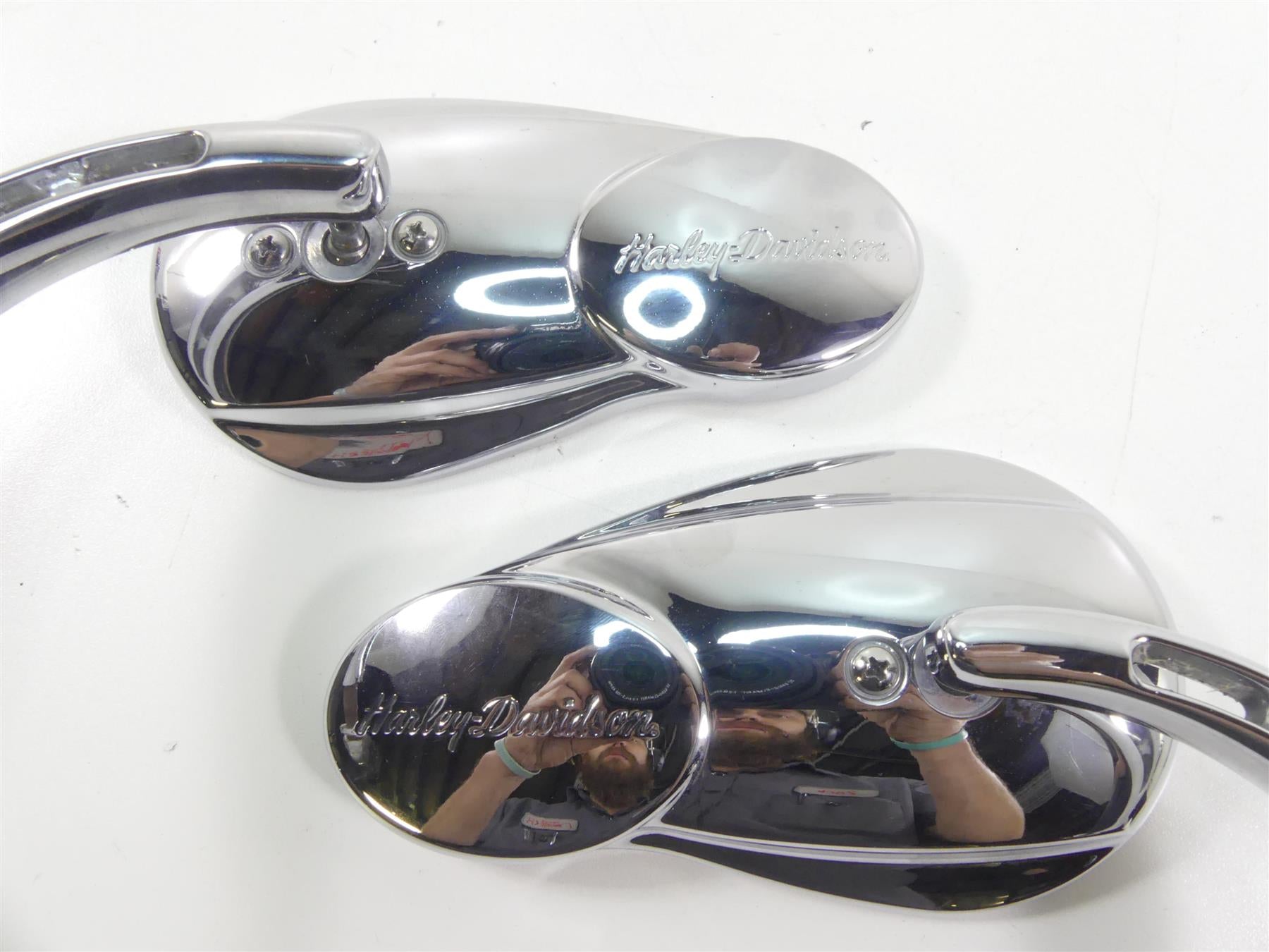 1995 Harley Touring FLHTCU Electra Glide Split Vision Mirror Set 92190-06 {{ shop.shopifyCountryName }} - Mototech271