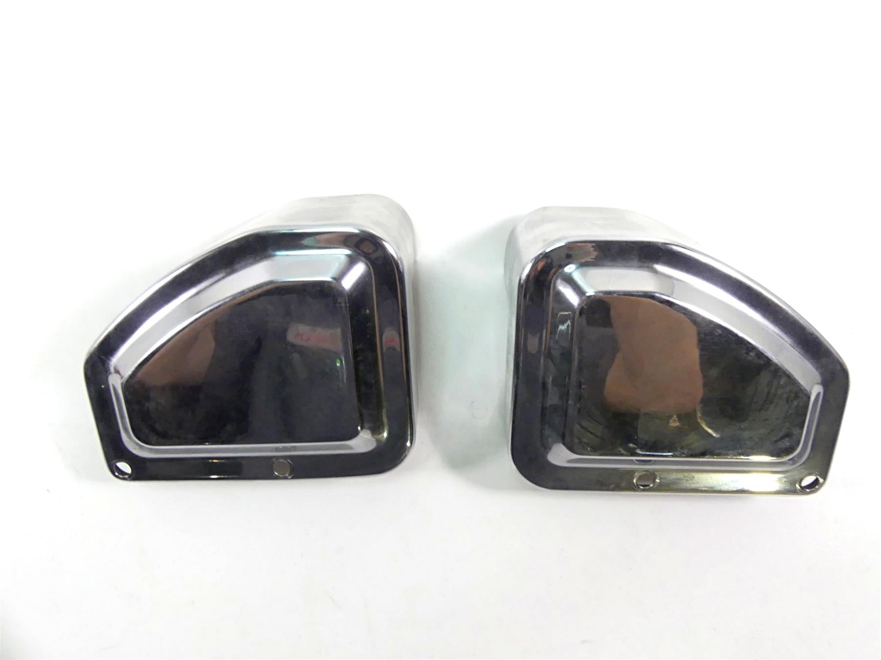 2002 Honda VTX1800 R Front Brake Caliper Chrome Covers {{ shop.shopifyCountryName }} - Mototech271