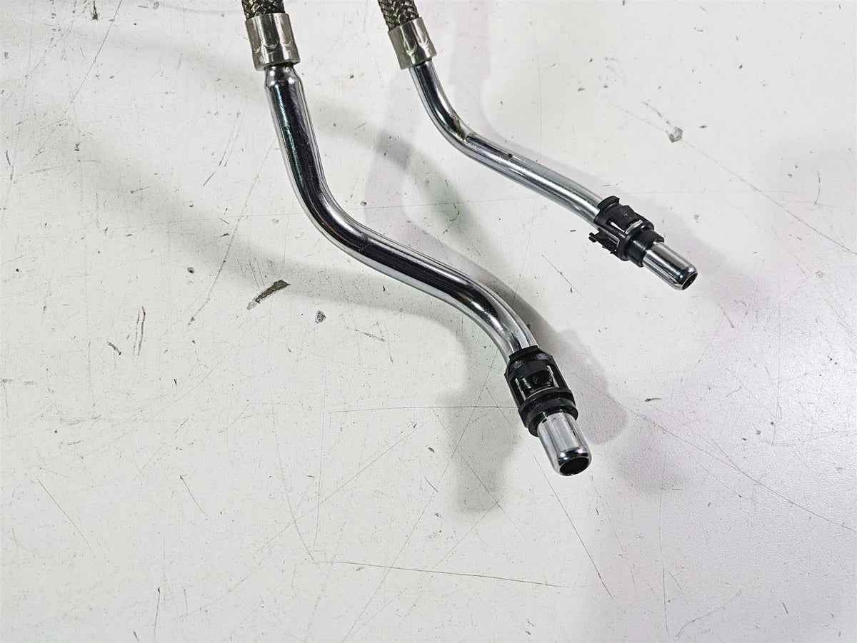 2005 Harley Softail FLSTFSE CVO Fat Boy Oil Tank Reservoir & Lines 62498-00A {{ shop.shopifyCountryName }} - Mototech271