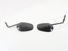 Load image into Gallery viewer, 2016 Harley FXDF Dyna Fat Bob Black Rear View Mirror Set 91909-03B 91910-03B
