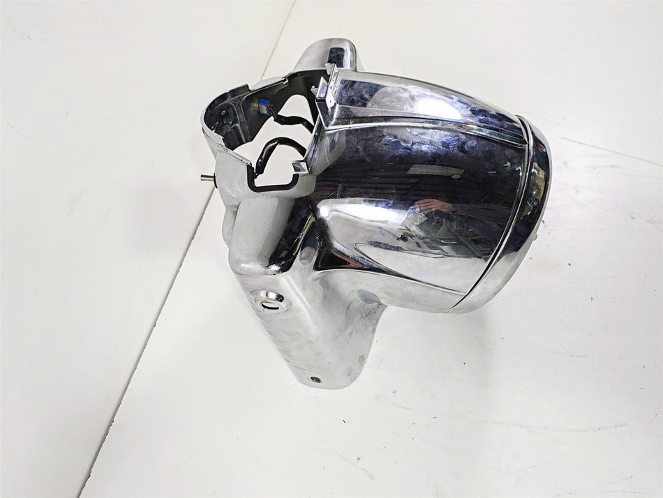 2005 Harley Touring FLHRI Road King Headlight Nacelle Lamp Covers 67674-03B {{ shop.shopifyCountryName }} - Mototech271