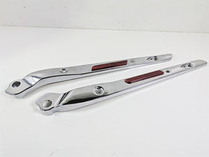 2014 Harley FXDF Dyna Fat Bob Rear Fender Chrome Struts Braces 59281-08 59410-08
