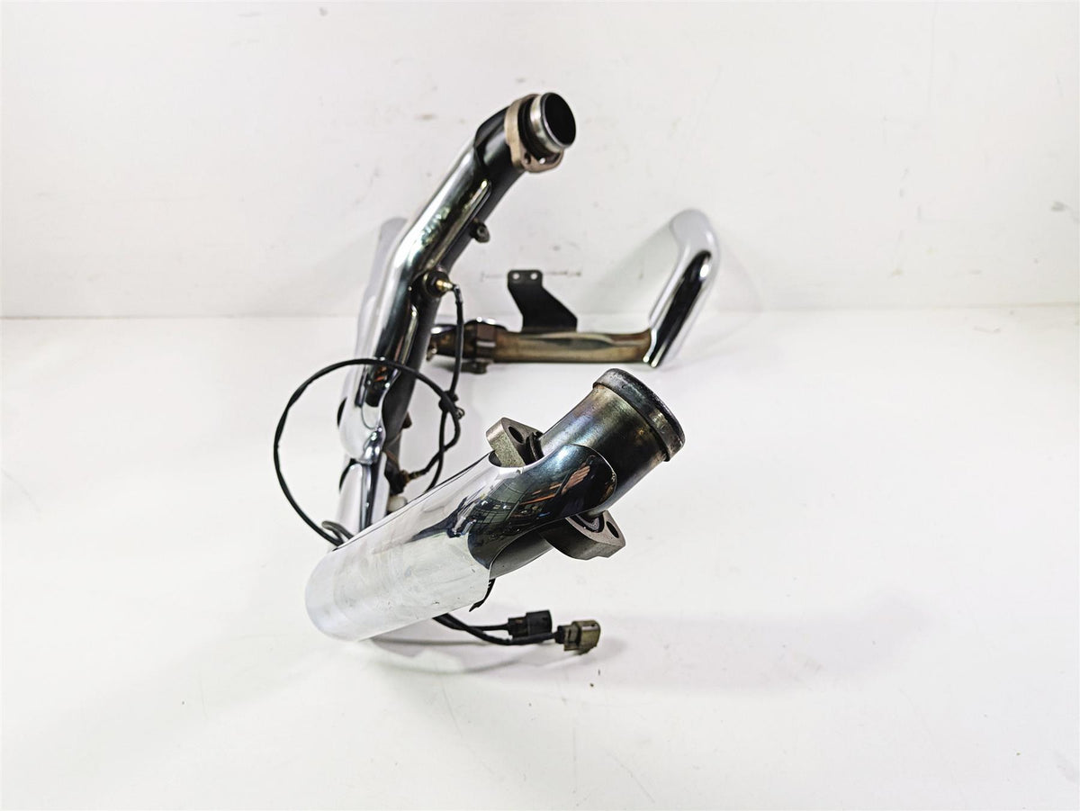 2011 Harley Touring FLHTCUSE CVO E-Glide Vance Hines Power Duals Exhaust Header 46332 {{ shop.shopifyCountryName }} - Mototech271