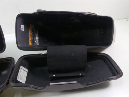 2015 Harley FLD Dyna Switchback Left Right Saddle Bag Saddlebag Set 90200019BDK {{ shop.shopifyCountryName }} - Mototech271