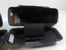 Load image into Gallery viewer, 2015 Harley FLD Dyna Switchback Left Right Saddle Bag Saddlebag Set 90200019BDK
