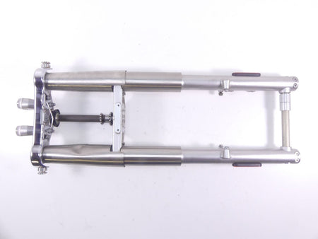 2013 Triumph America EFI Straight Front Forks Triple Tree Suspension Set T204058 {{ shop.shopifyCountryName }} - Mototech271