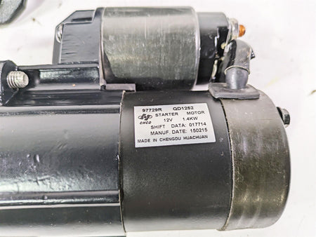 2016 Moto Guzzi Stelvio 1200 8V NTX Engine Starter Motor & Cover GU05730730 {{ shop.shopifyCountryName }} - Mototech271