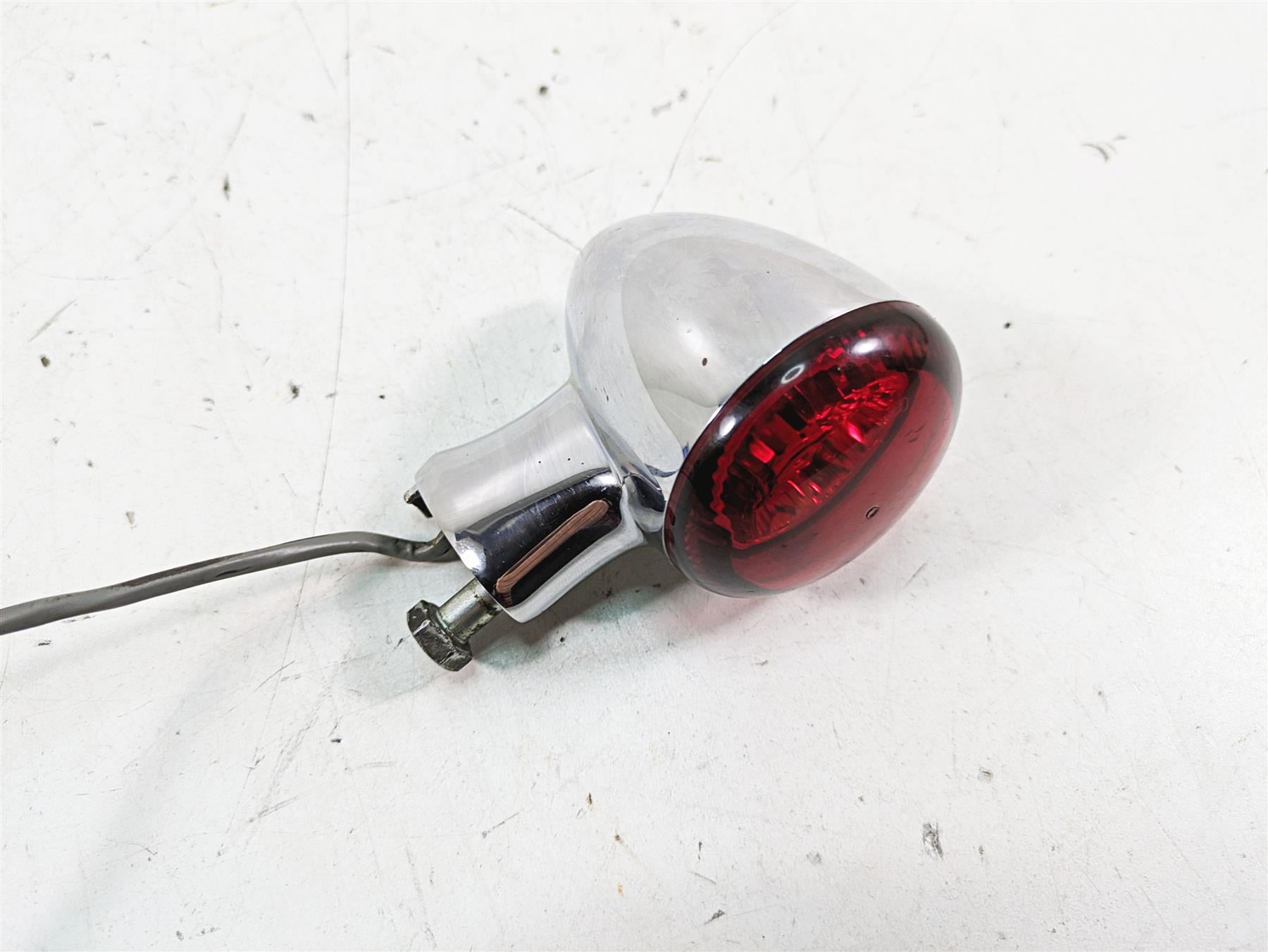 2009 Harley FXCWC Softail Rocker C Right Rear Blinker Turn Signal -Read 60153-08 {{ shop.shopifyCountryName }} - Mototech271