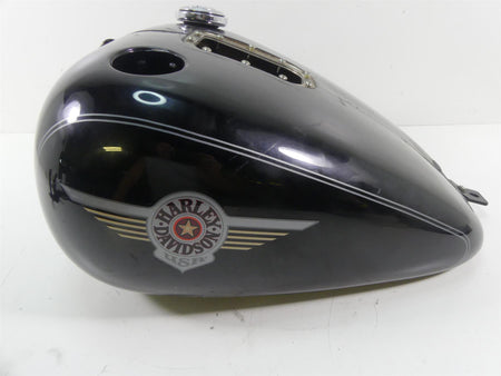 2004 Harley Softail FLSTFI Fat Boy Fuel Gas Petrol Tank Reservoir -Dent 61625-01 {{ shop.shopifyCountryName }} - Mototech271