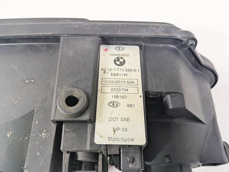 2010 BMW R1200GS K25 Headlight Head Light Lamp Lens 63127713899 {{ shop.shopifyCountryName }} - Mototech271