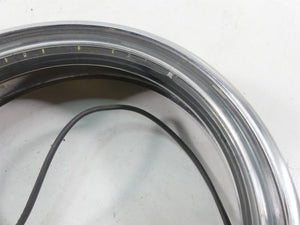 2004 Harley FLHTC SE CVO Electra Glide Chrome Led Headlight Halo Ring | Mototech271