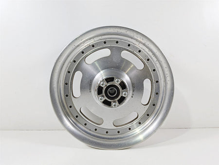 2011 Harley FXDF Dyna Fat Bob Front Wheel Rim 16x3 Straight Slotted 43300172 {{ shop.shopifyCountryName }} - Mototech271