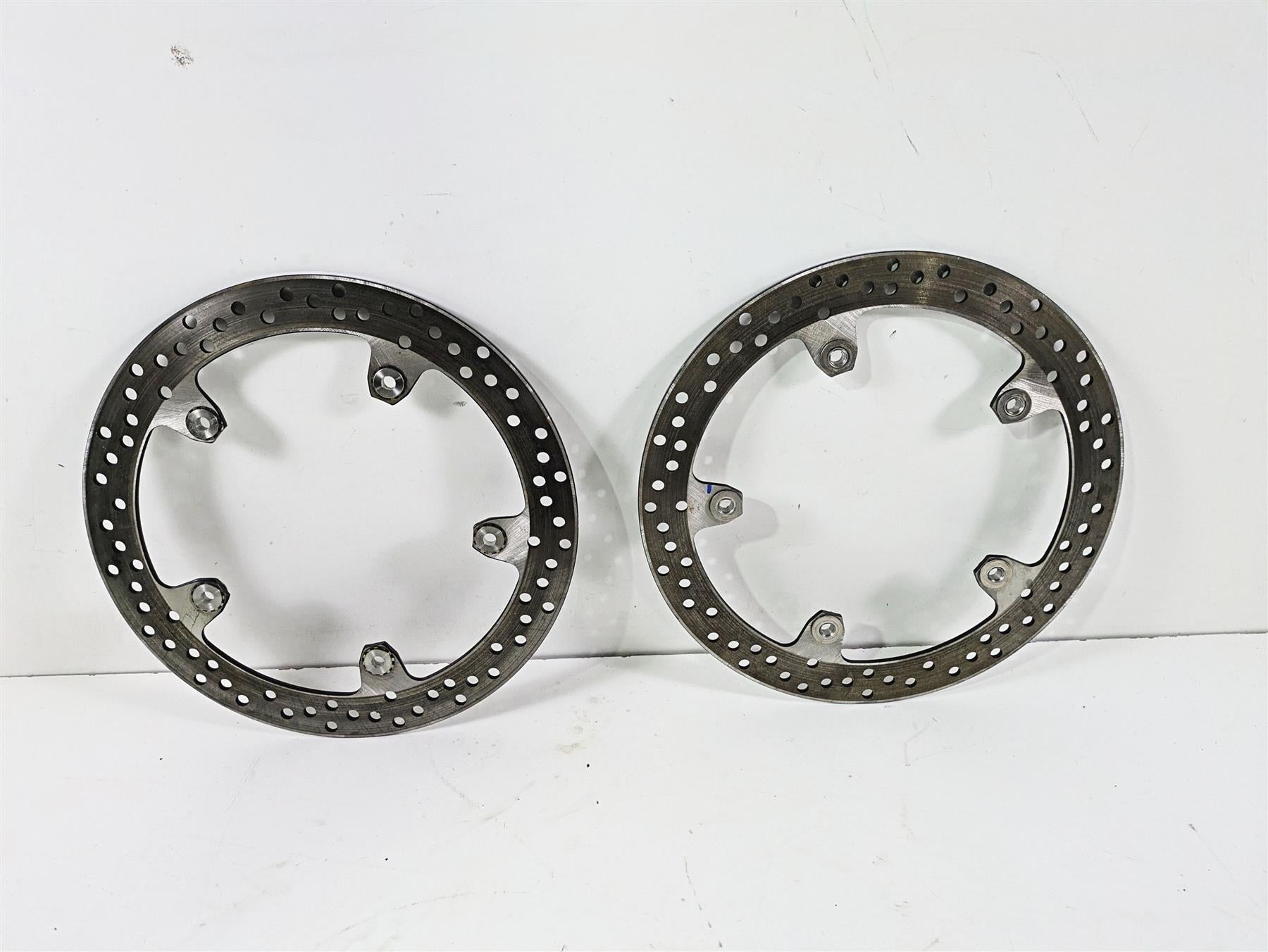 2015 BMW R nineT K21 Brembo Front Brake Disc Rotor Set - 591 Mi Only 34118526575 | Mototech271