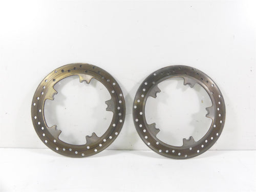 2015 Harley FXDL Dyna Low Rider Front Brake Rotor Disc Set 44553-06A | Mototech271
