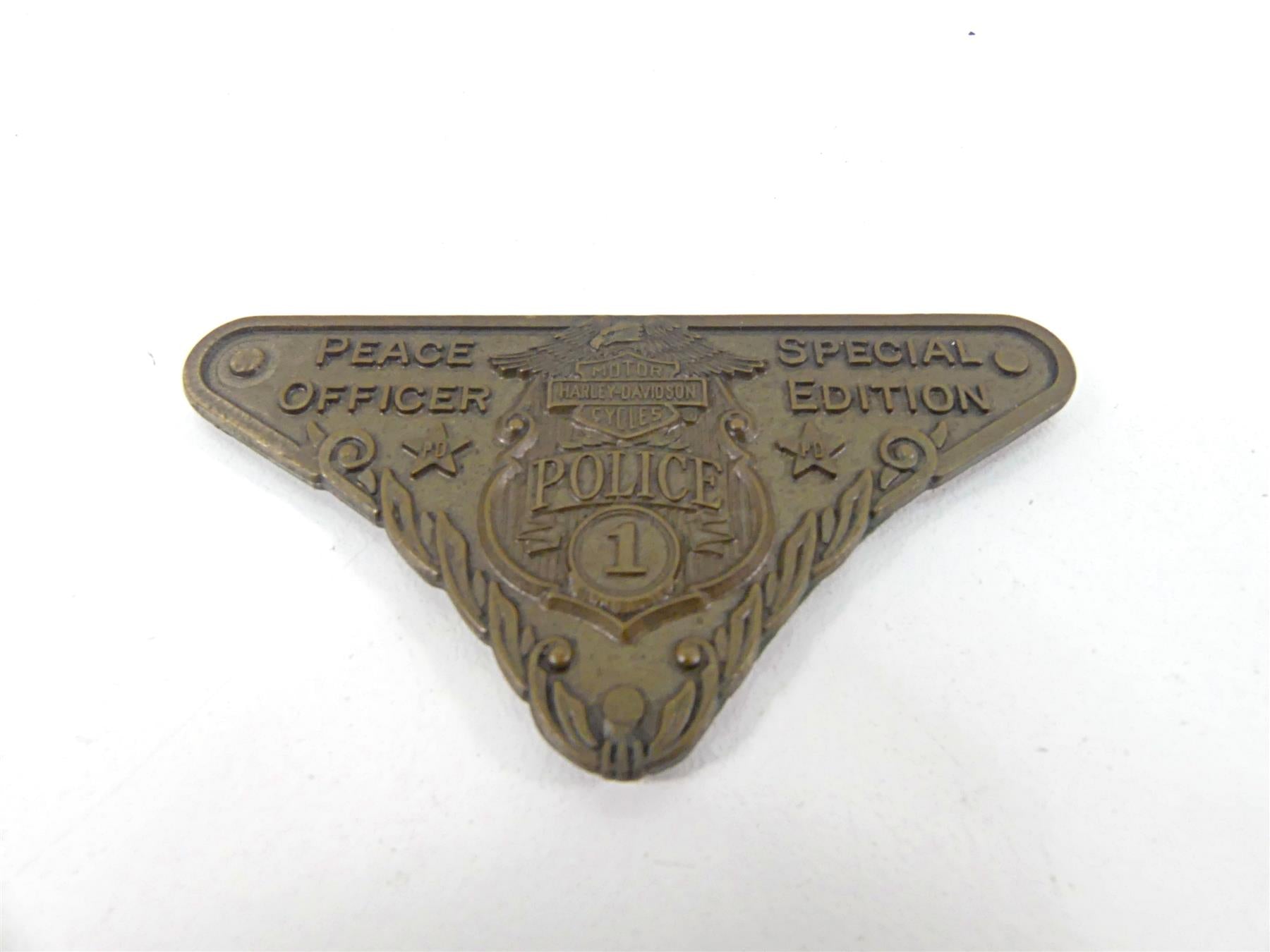 2004 Harley Touring FLHTCUI Electra Glide Peace Officer Medallion Emblem Badge {{ shop.shopifyCountryName }} - Mototech271