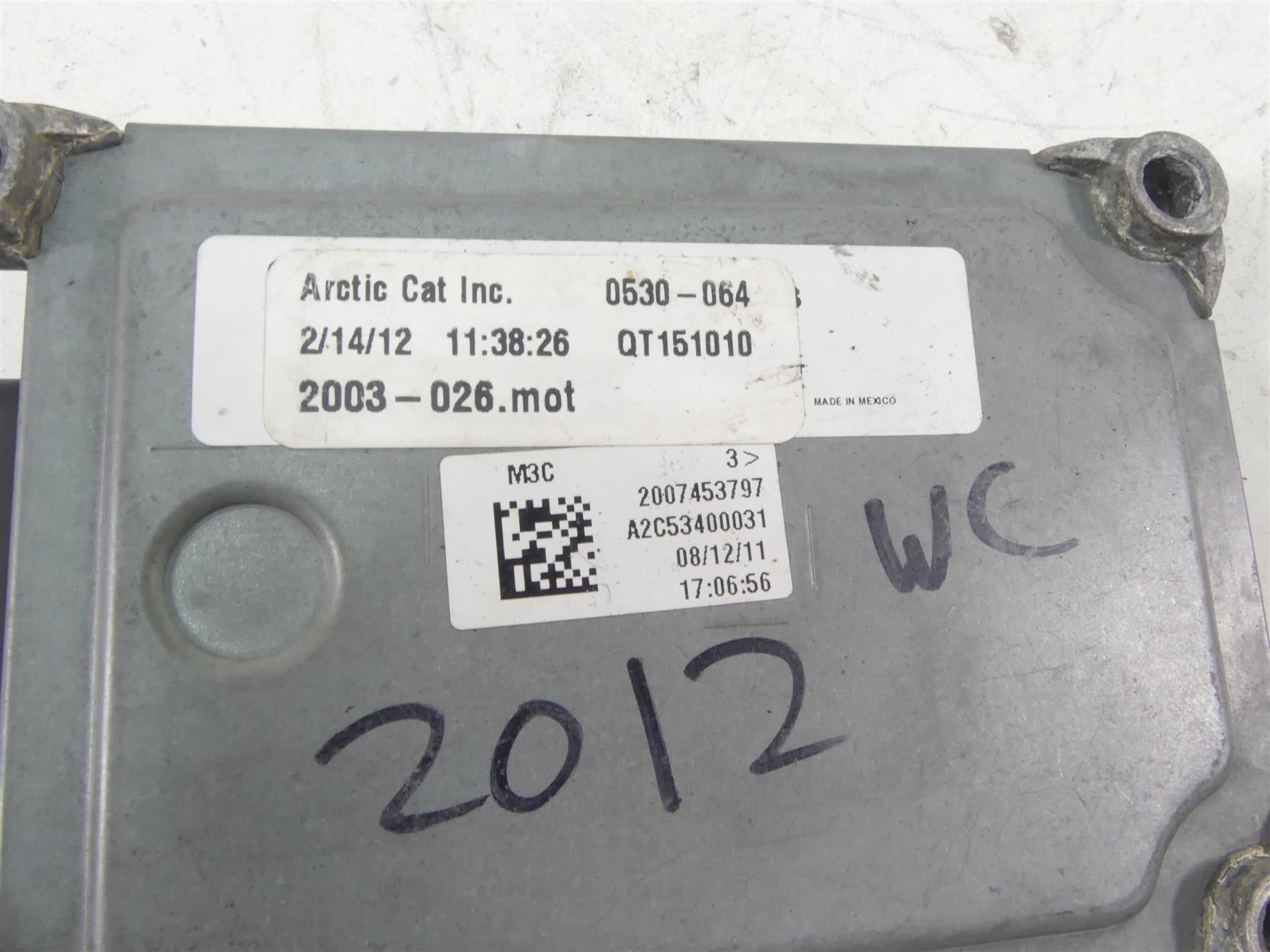 2013 Arctic Cat Wildcat 1000 LTD Cdi Ecu Ecm Engine Control Module 0530-064 {{ shop.shopifyCountryName }} - Mototech271