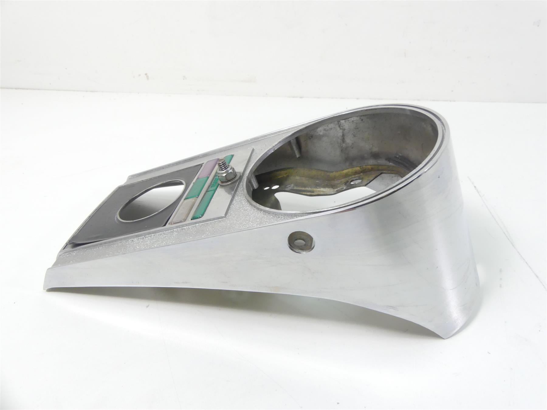 Harley Davidson Shovelhead Tank Dash Panel Speedometer Mount {{ shop.shopifyCountryName }} - Mototech271