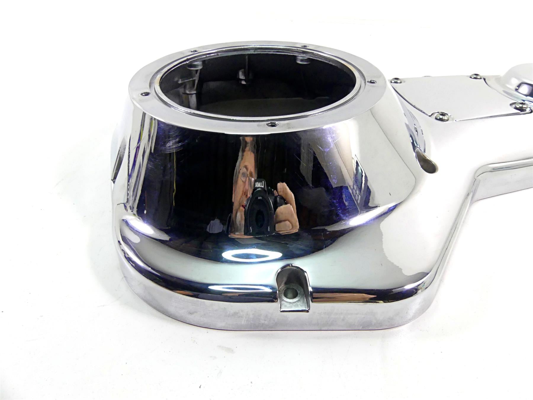 2003 Harley Touring FLHTCI E-Glide 100TH Outer Primary Drive Cover 60672-98 {{ shop.shopifyCountryName }} - Mototech271