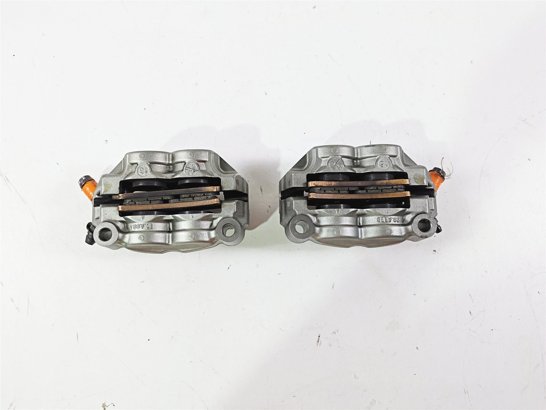 2016 Ducati Monster 1200 S Front Brake Calipers Brembo Monoblock 100mm 61041512A {{ shop.shopifyCountryName }} - Mototech271