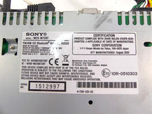 Load image into Gallery viewer, 2006 Harley Touring FLHTCU SE E-Glide Sony Bluetooth Radio Speaker Amp MEX-M72BT | Mototech271
