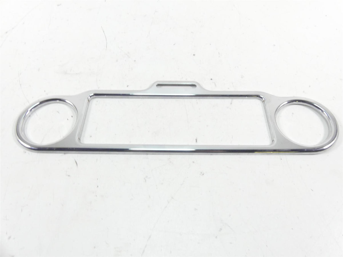 2005 Harley Touring CVO FLHTC SE Electra Glide Radio Gauges Chrome Trim Cover {{ shop.shopifyCountryName }} - Mototech271